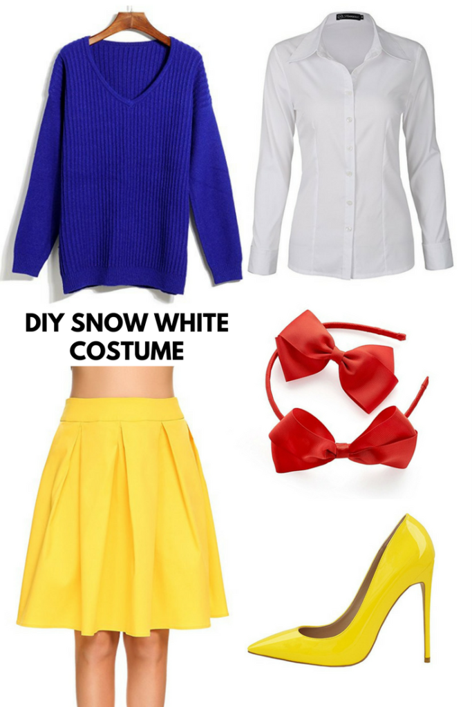 Lively Religious Habitual DIY Snow White Costume - using thrifted and/or clothes in your closet