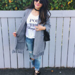 Fringe Cardigan or Cape – 1 Look 2 Ways