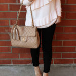 The Coziest Ruffle Top + Vintage Chanel Maxi