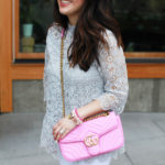 Pink Gucci Marmont Bag Review + What’s in My Bag! (Video)