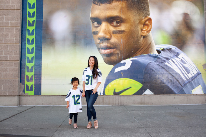 Gameday style for mommy and me