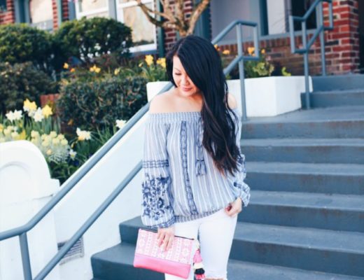 Easy Travel Style: Chambray Top