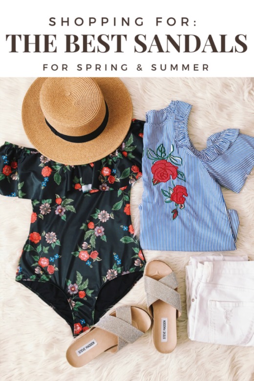 The best sandals for spring & summer