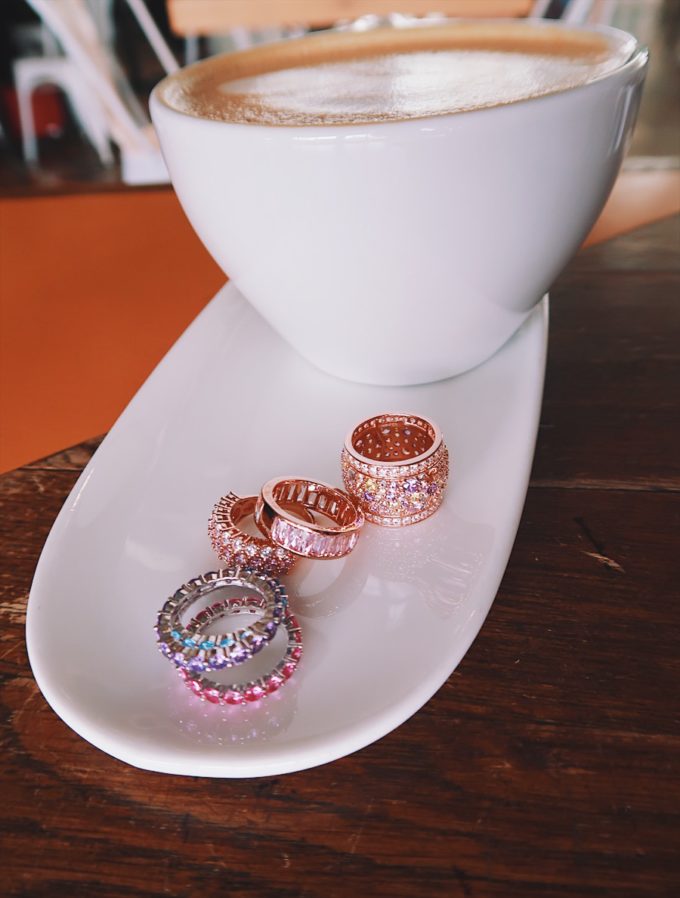 Rose gold rings for Spring