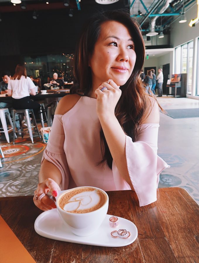 Rose gold jewelry for spring