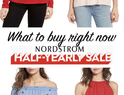 nordstrom half yearly sale 2018 - spring fashion picks