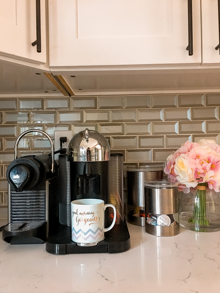 Modern white kitchen design - house tour