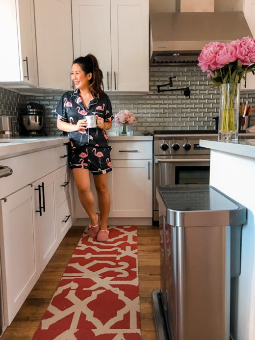 Modern white kitchen design - house tour