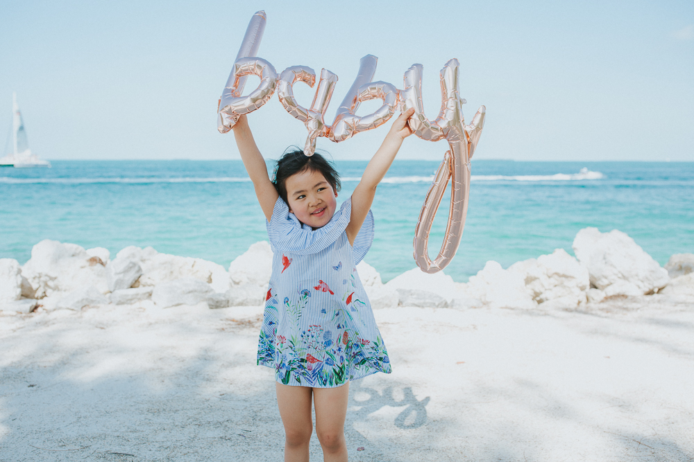 Big sister baby announcement ideas