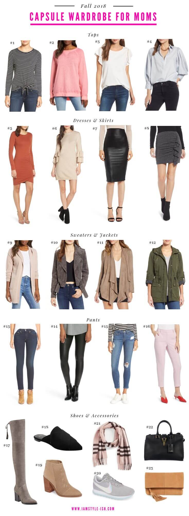fall 2018 capsule wardrobe for moms, capsule wardrobe for moms on the go, mom style, stylish moms, wadrobe essentials for moms, outfit ideas for moms, style tips for moms