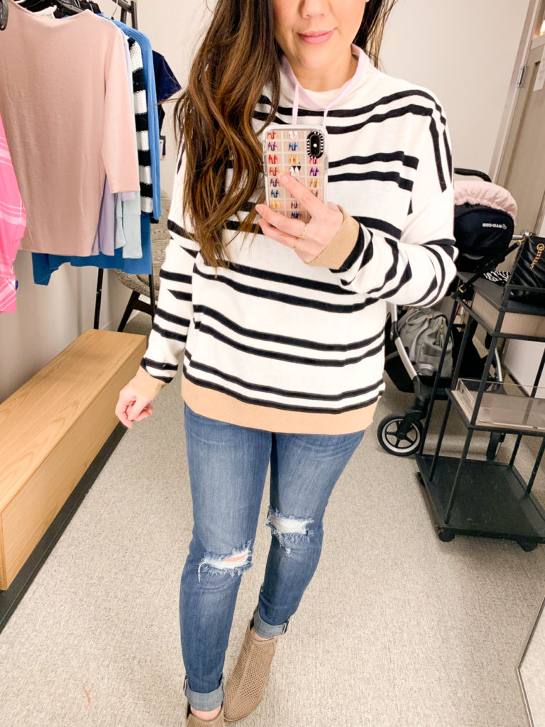 casual tops for winter, try on session, try on haul, casual outfit ideas for winter, mom style, mom blog, mom fashion, style blogger, fashion blogger, Seattle blog, winter style