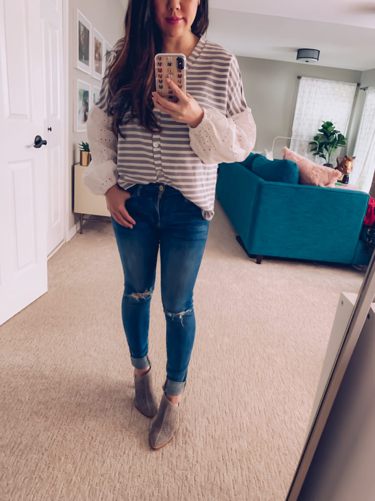 shopping haul, red dress boutique shopping haul