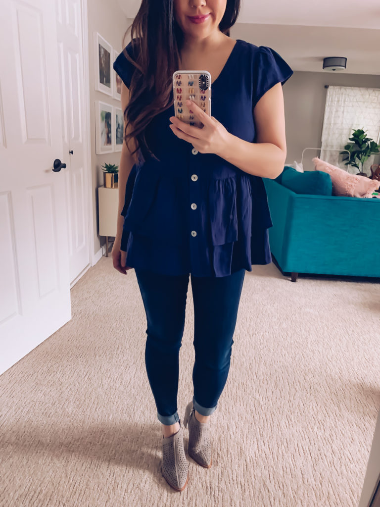 red dress boutique shopping haul