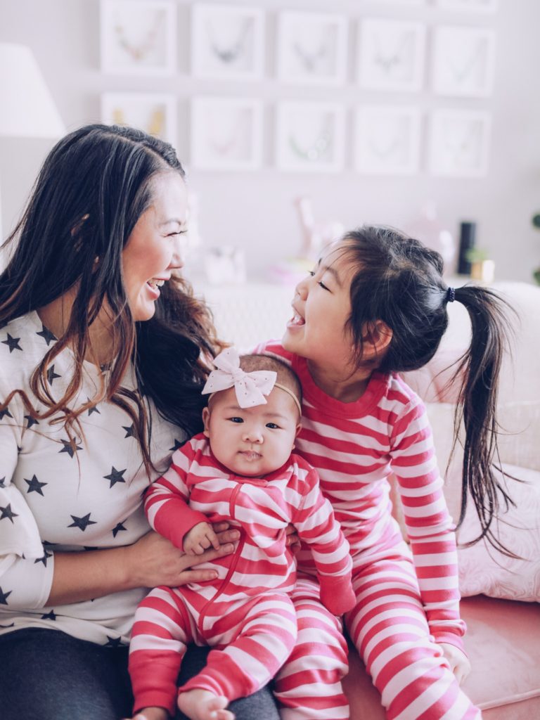 mommy and kids hanna andersson pajamas