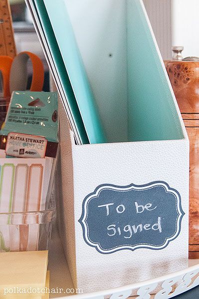 back to school organization ideas, important school papers 