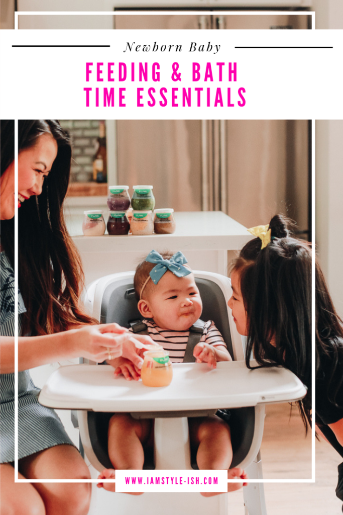 must have for newborn baby feeding and bath essentials