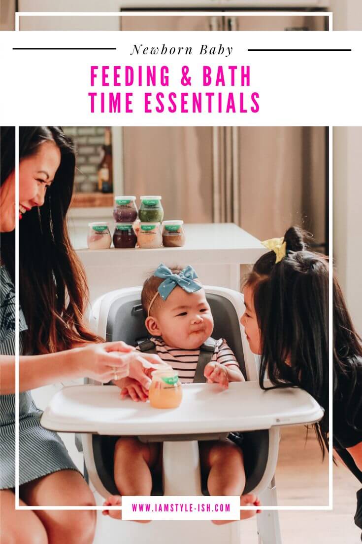 must have for newborn baby feeding and bath essentials