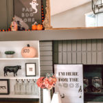 Easy DIY Halloween Home Decor + FREE printable Halloween Wall Art