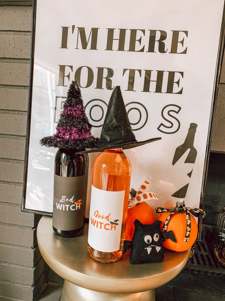 halloween wine labels, funny halloween wine labels, free wine labels download, free printable download, diy gift idea for halloween, wine labels for moms, halloween decor, halloween quotes, halloween decor ideas, halloween bar cart