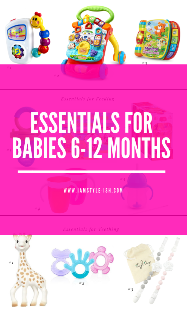 essentials for babies 6-12 months old, must haves for babies