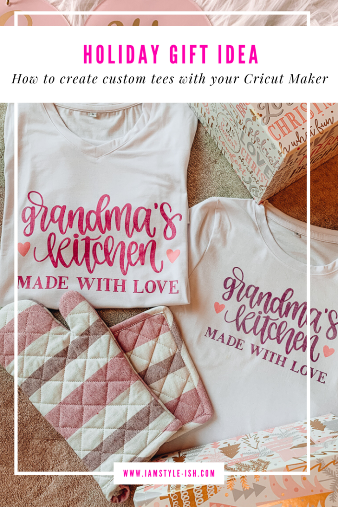 cricut infusible ink gifts, easy gift ideas, custom t-shirt gift ideas from kids, easy gifts to make with kids, DIY kids, circt gift ideas