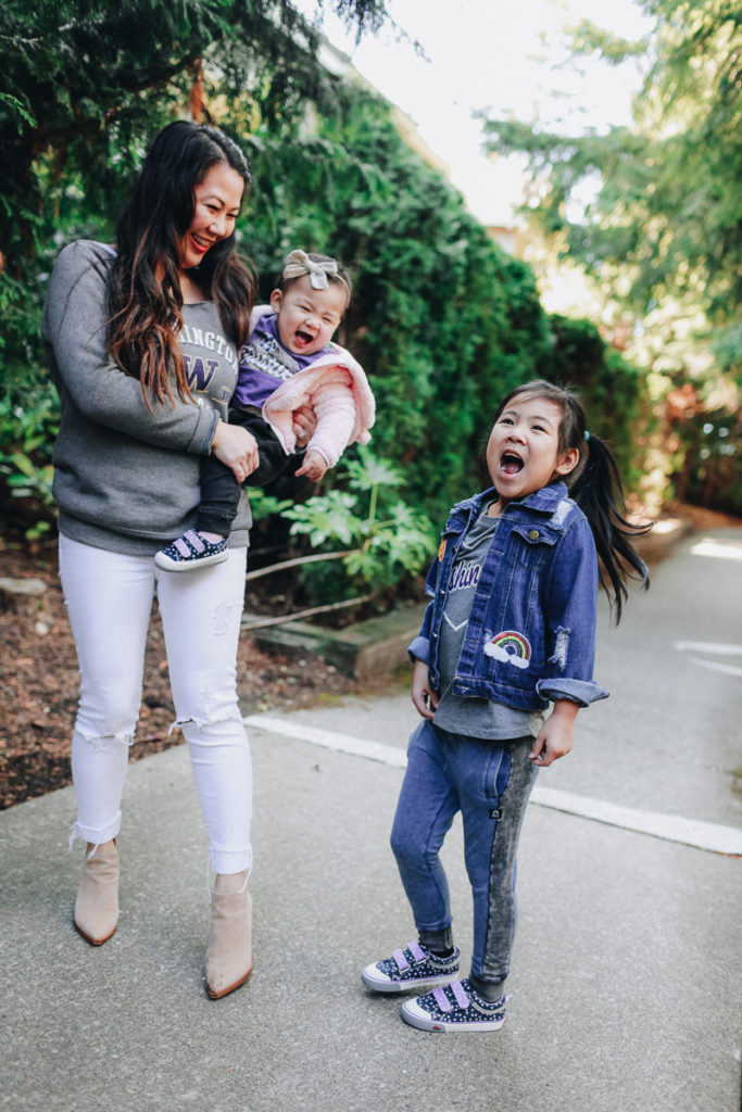 Mommy and Me Game Day outfits