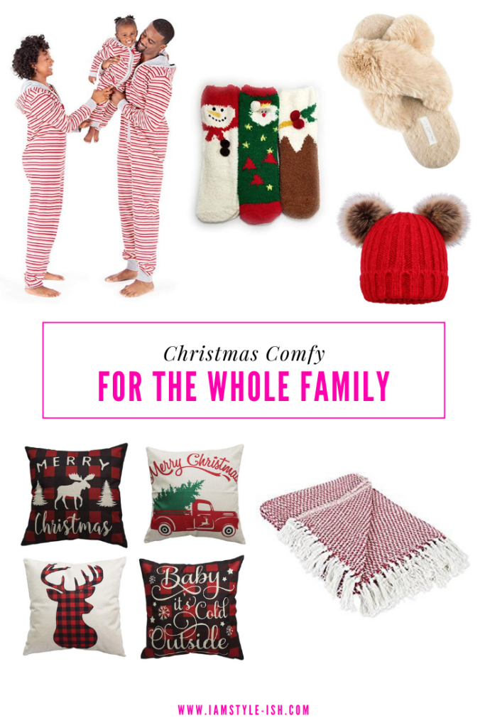 amazon list gift guide, gifts from amazon, gift ideas from amazon, christmas comfy for the whole family, comfy gifts for the whole family