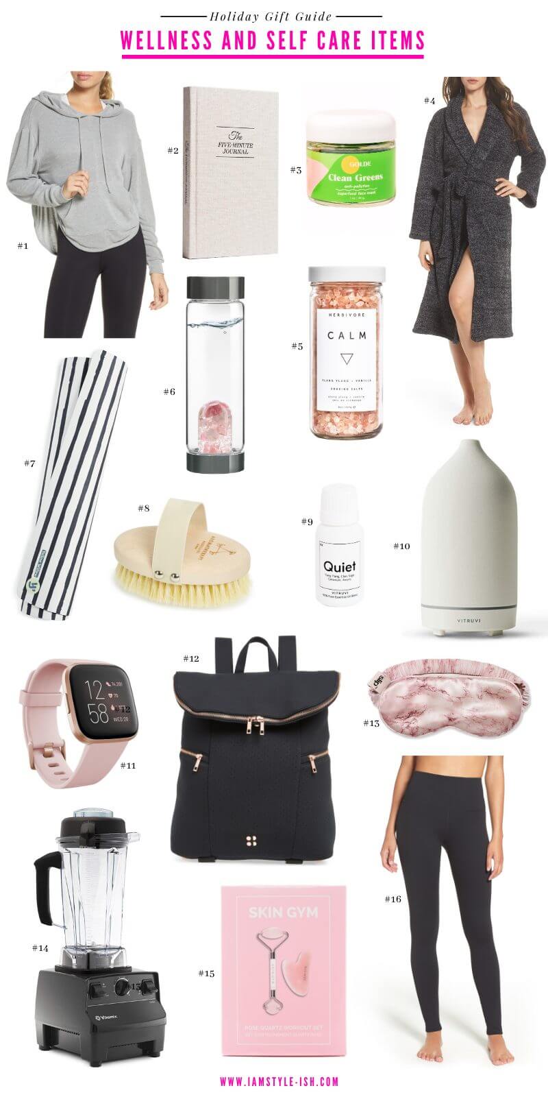 holiday gift guide: wellness and self care items, holiday gift ideas, wellness gifts, self care gifts, gift ideas, best gift ideas 2019, best holiday gift ideas, holiday gift ideas, gifts for her, best self care items for gifts, best wellness items for gifts, best gifts for moms