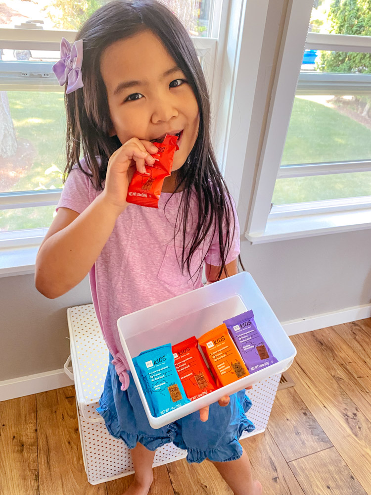 Create a snack station for your kids