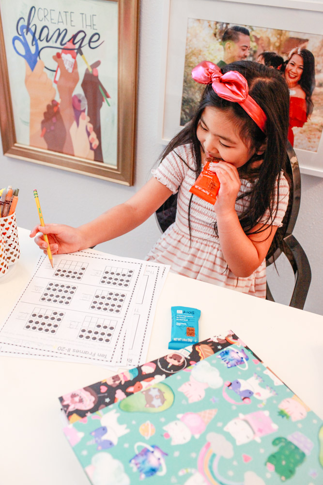 Set up a homework station for your kids