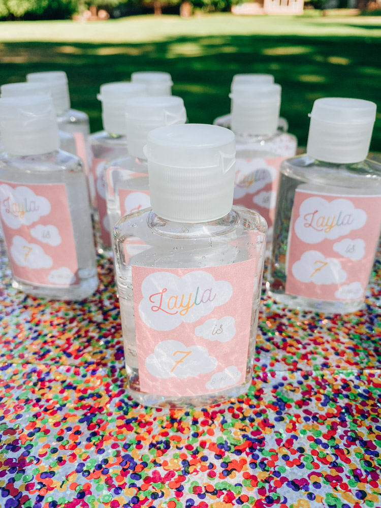 Custom Hand Sanitizer Labels