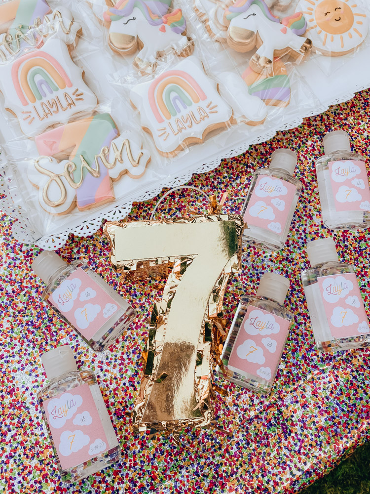 Rainbow Birthday Party Favors