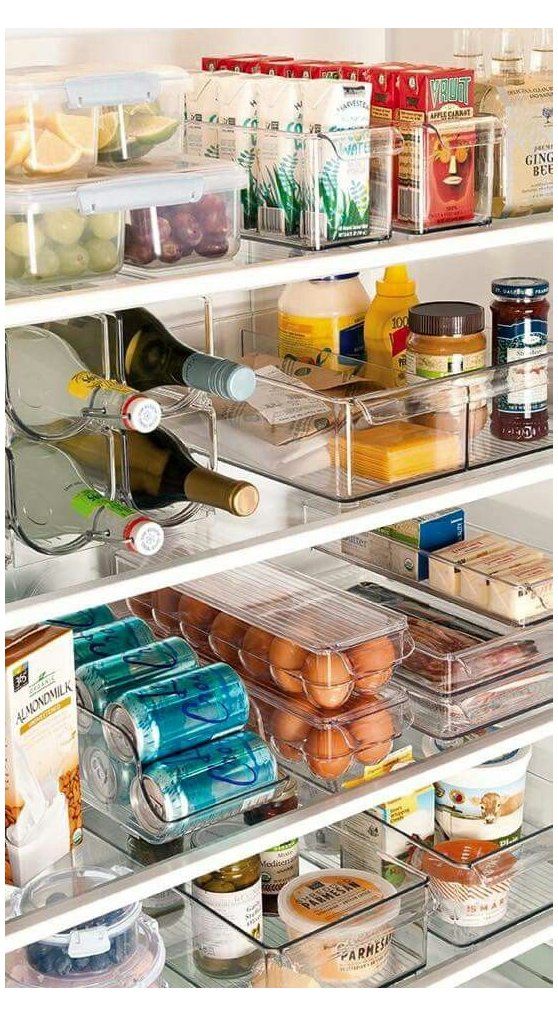 Fridge organization inspiration ideas