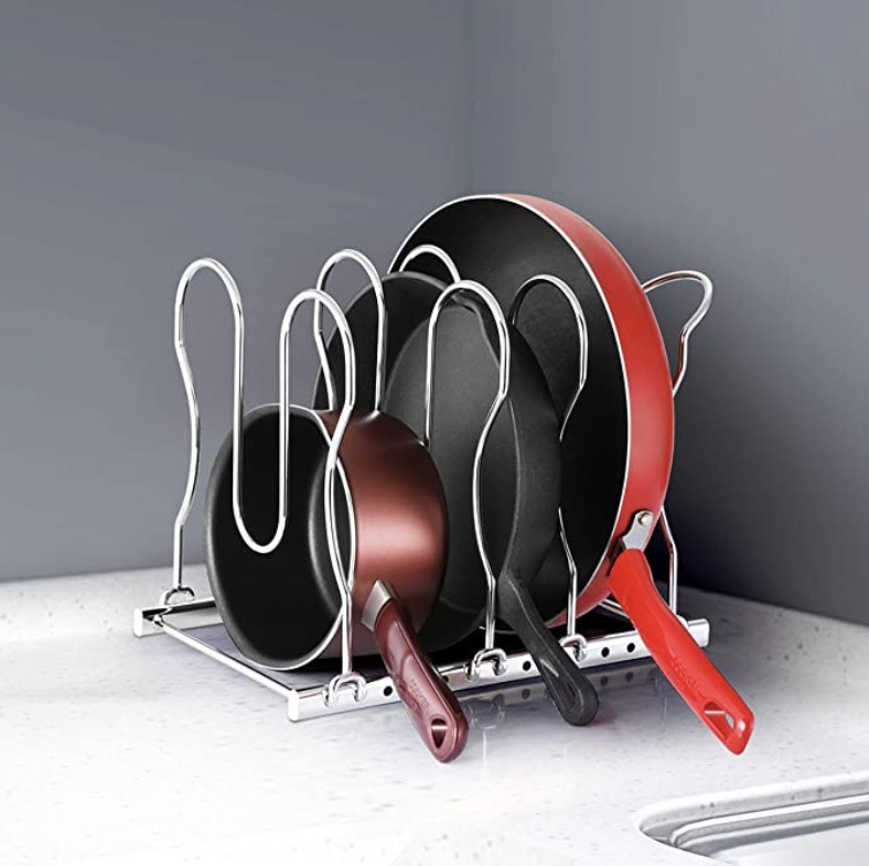 Pot and Pan Organizer Rack 