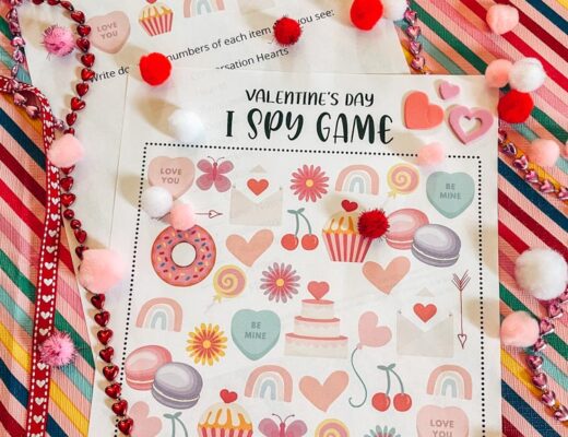 Valentine's Day I Spy game
