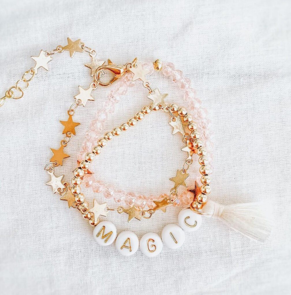Kid's personalized bracelets