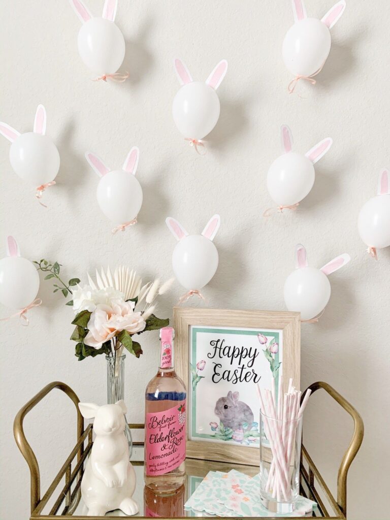 DIY Bunny Balloons
