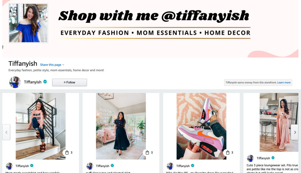 tiffanyish amazon shop