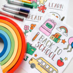 Free back to school coloring pages for preschool kids