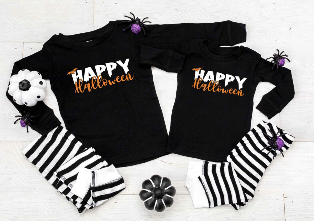 Happy Halloween Matching Family Pjs