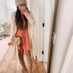 15+ Dresses to wear with knee high boots