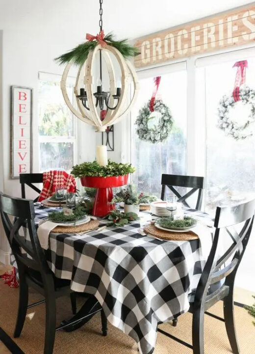 20+ Simple and Pretty Christmas Kitchen Decor Ideas