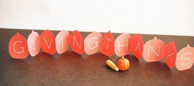Giving Thanks Pumpkin Cutouts