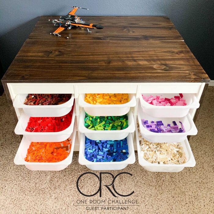 lego table storage