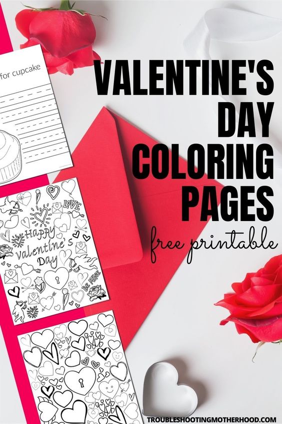Valentine's Day Coloring Pages