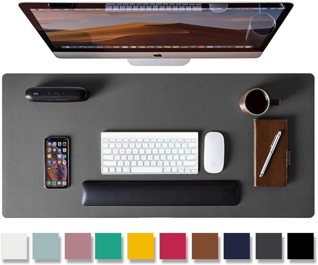 leather desk mat