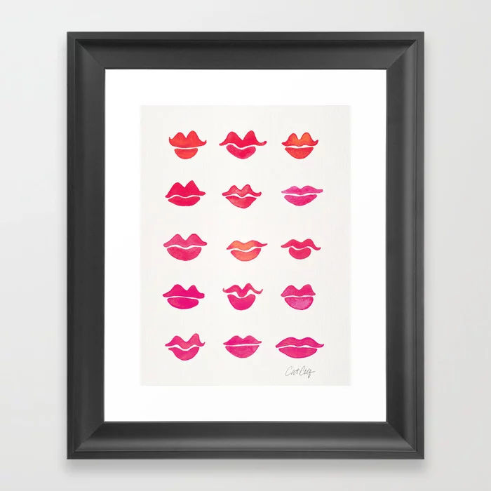 Lips Poster