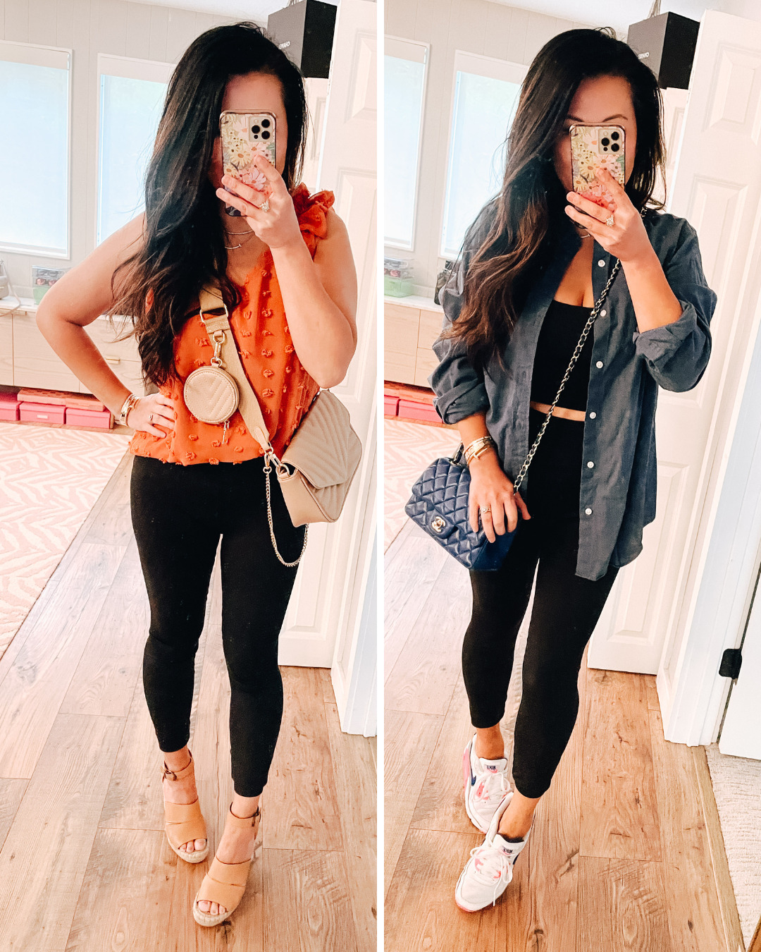 Easy summer style: Stylish tops wear with leggings
