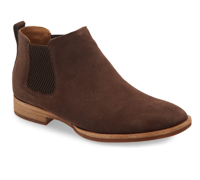 brown ankle boots