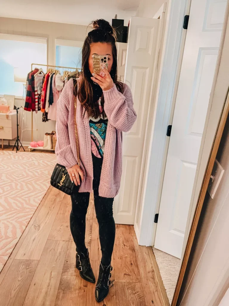cardigan outfit idea for fall